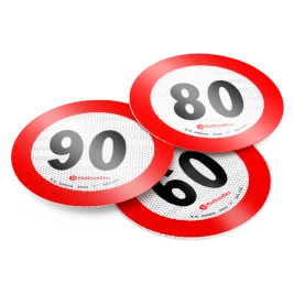 Snelheidsstickers Snelheidsstickers