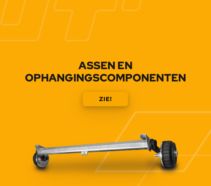 Assen en ophangingscomponenten