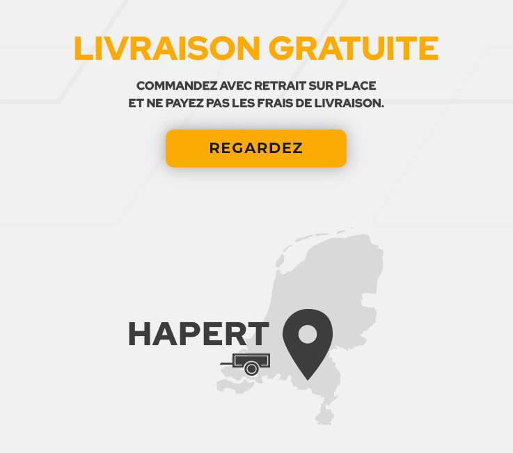 Nouveau point de retrait aux Pays-Bas !