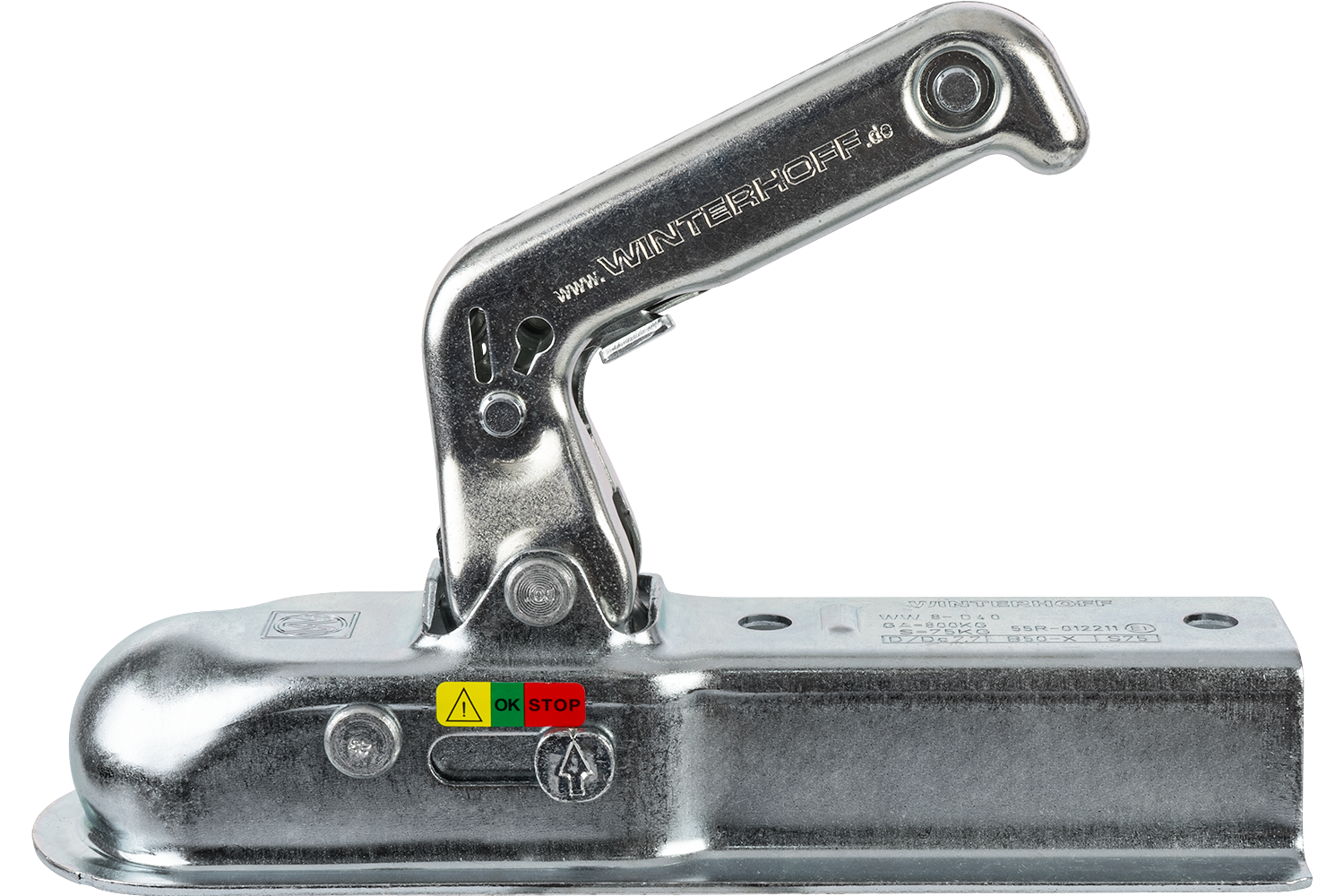 Maitre Equ 300130 Tête D'Attelage Carré 60mm 800 Kg - Attache Remorque Robuste