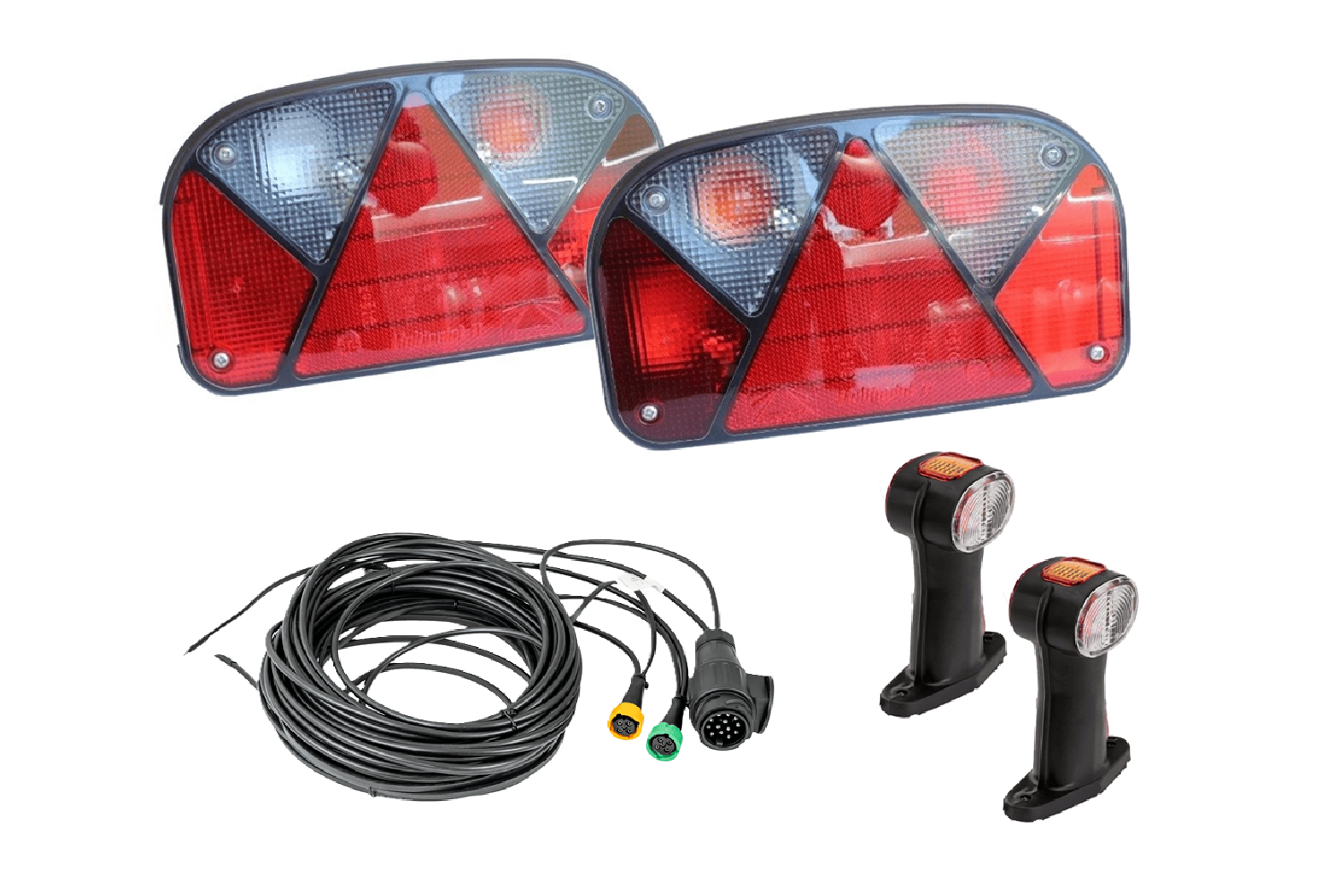 Feux arrière ASPÖCK Multipoint IV, 7 fonctions gauche droite