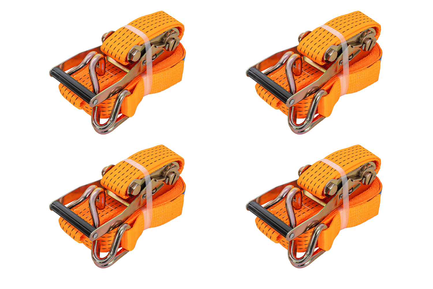 Spanband 50mm voor autotransport met 4 haken | Webwinkel