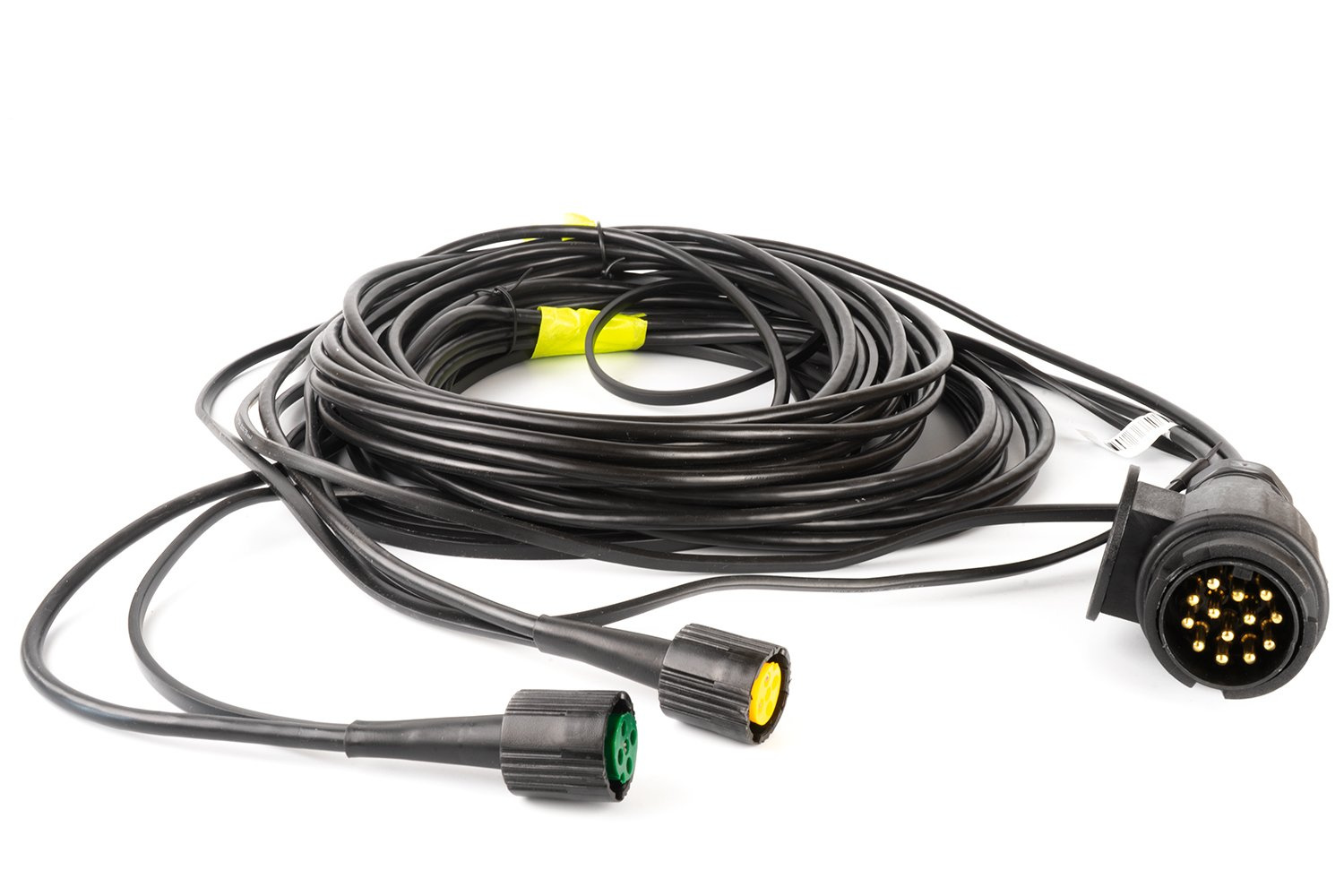 Câble électrique de remorque 7 m à 13 broches [connecteurs baïonnette à 5  broches] - UNITRAILER