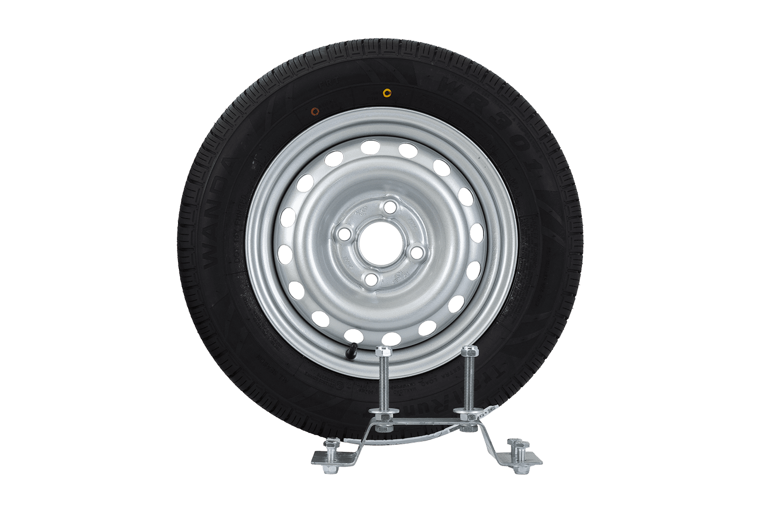 Roue de secours pour remorque avec support PNEU WANDA 155/70 R13 79N ...